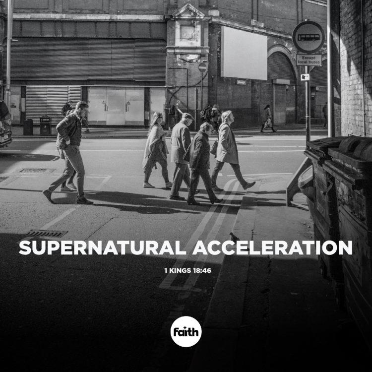 Supernatural Acceleration