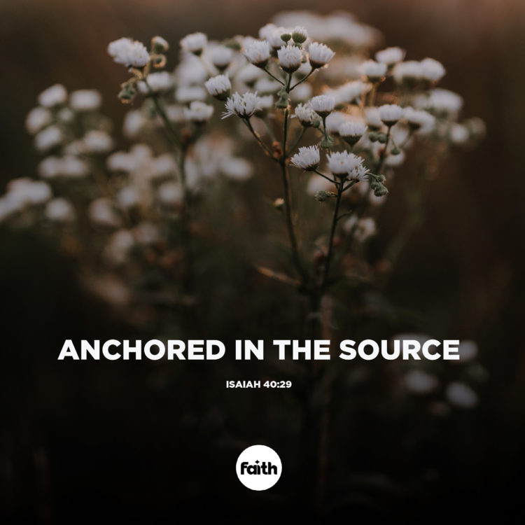 Anchored in the Source