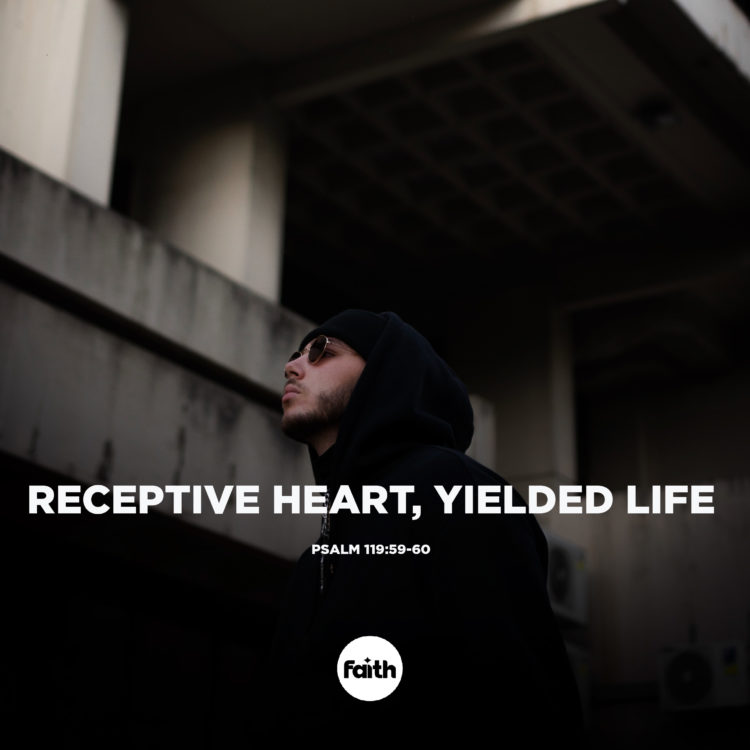 Receptive Heart, Yielded Life
