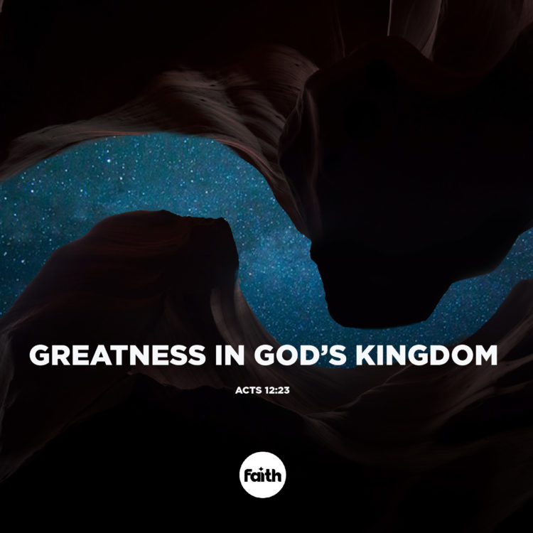 Greatness in God’s Kingdom
