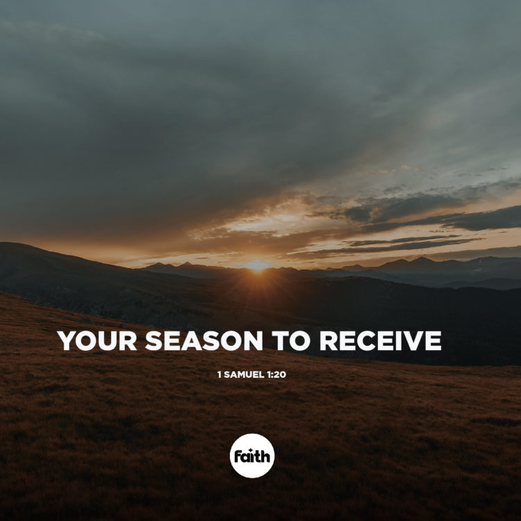 Your Season to Receive