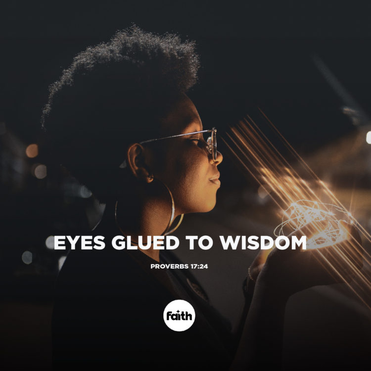 Eyes Glued to Wisdom