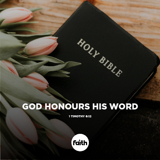 God Always Honours His Word