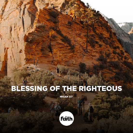 The Blessing of The Righteous