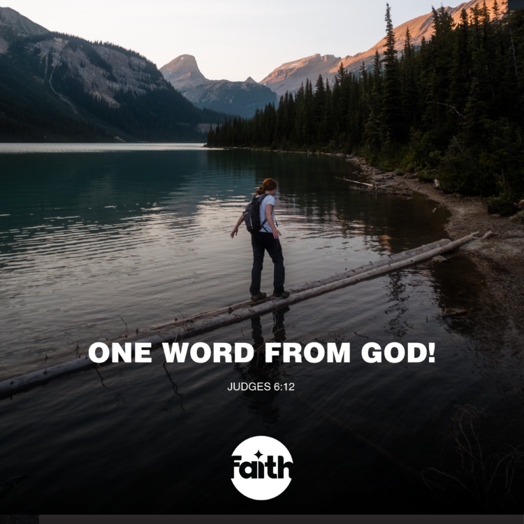 One Word From God!