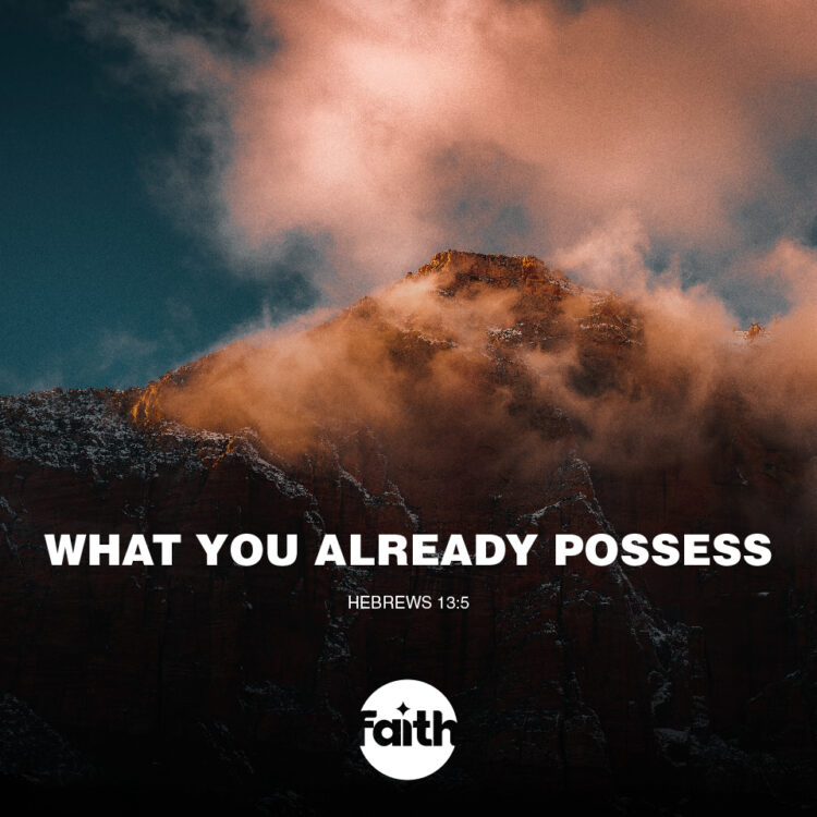 What You Already Possess