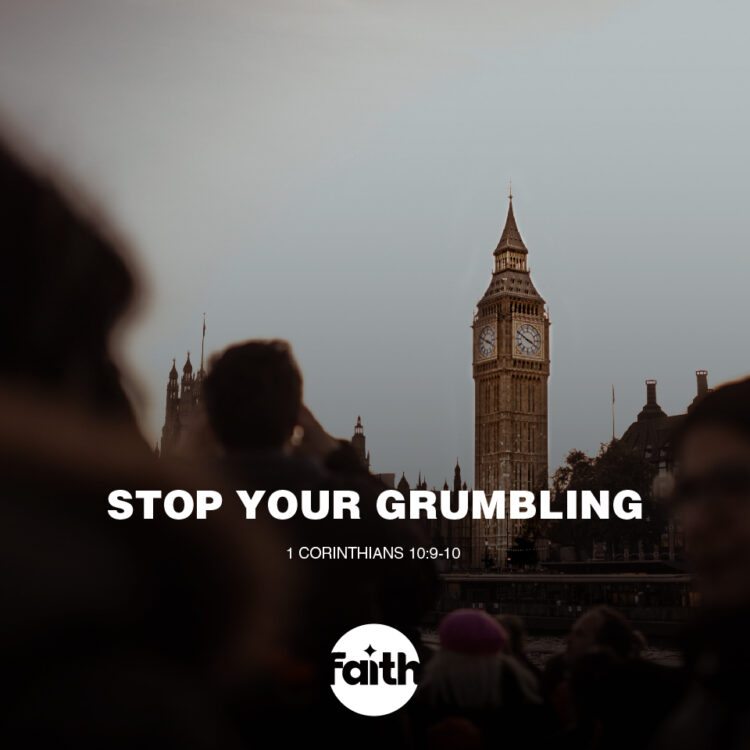 Stop Your Grumbling