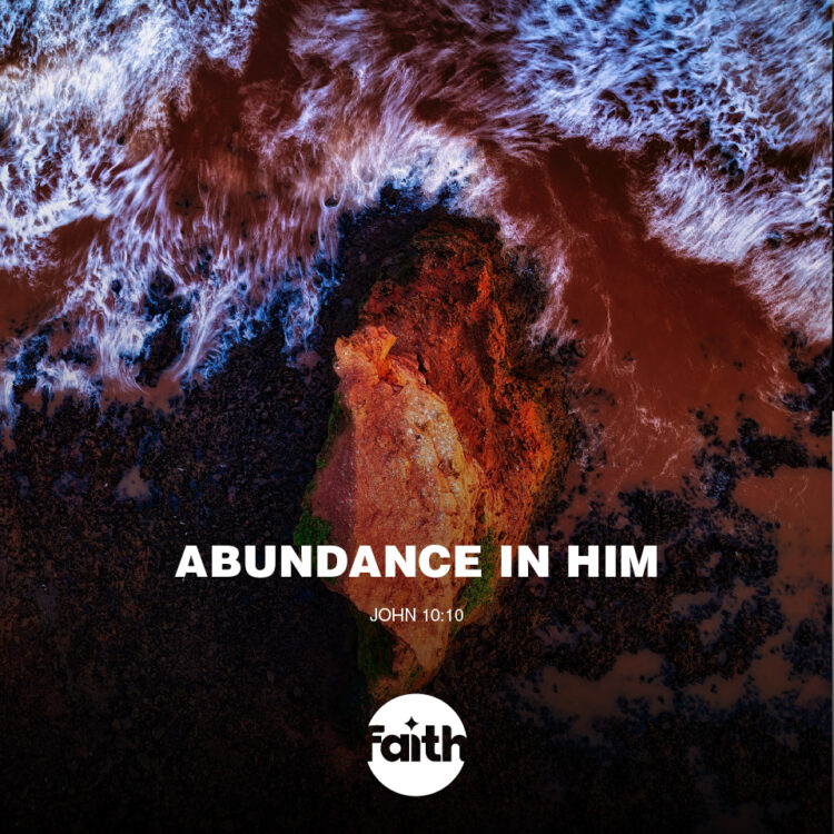 Abundance in Him