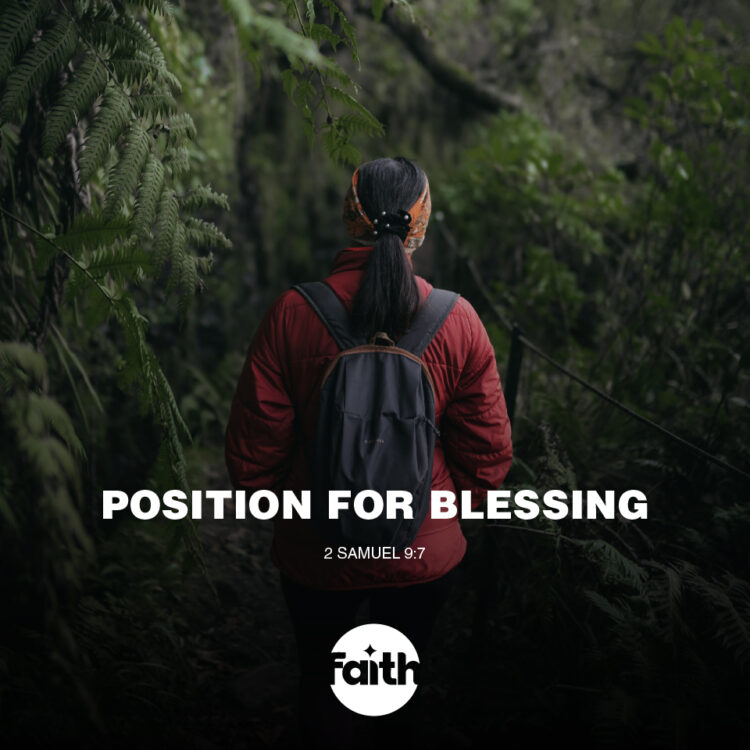 Kindness that Positions for Blessing