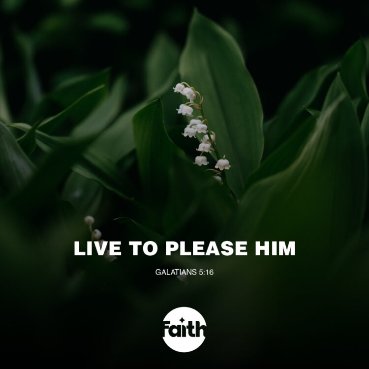 Live to Please Him