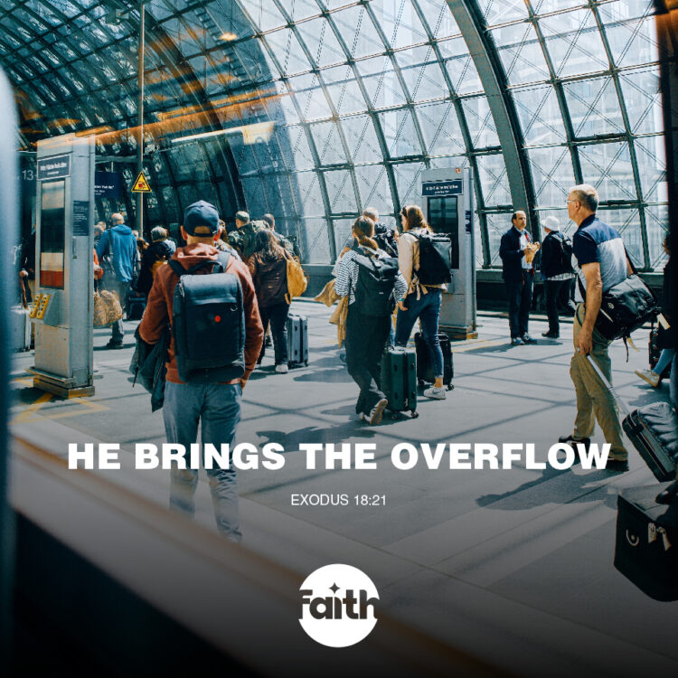 He Brings the Overflow