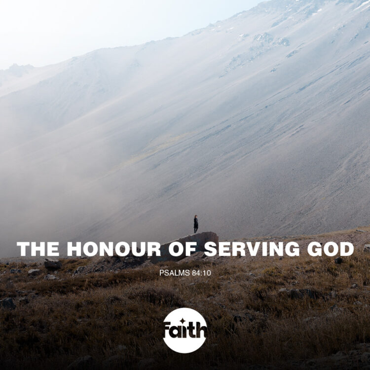 The Honour of Serving God
