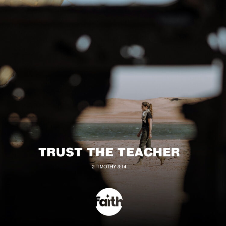 Trust the Teacher 