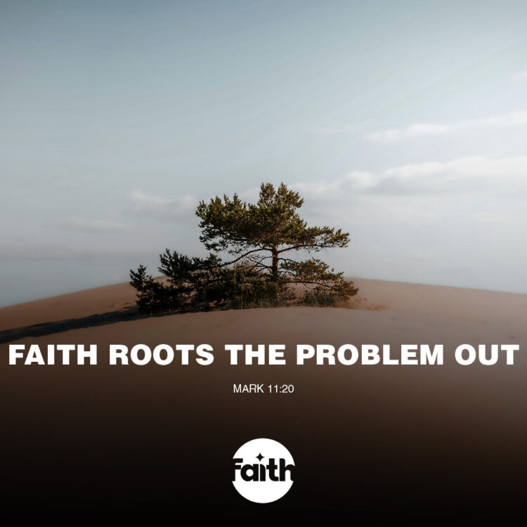 Faith Roots the Problem Out