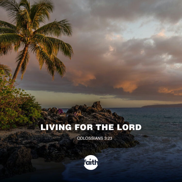 Living for the Lord