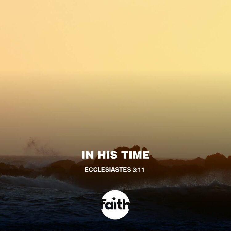 In His Time